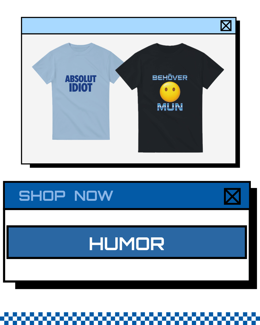 Humor - Roliga t-shirts & tröjor