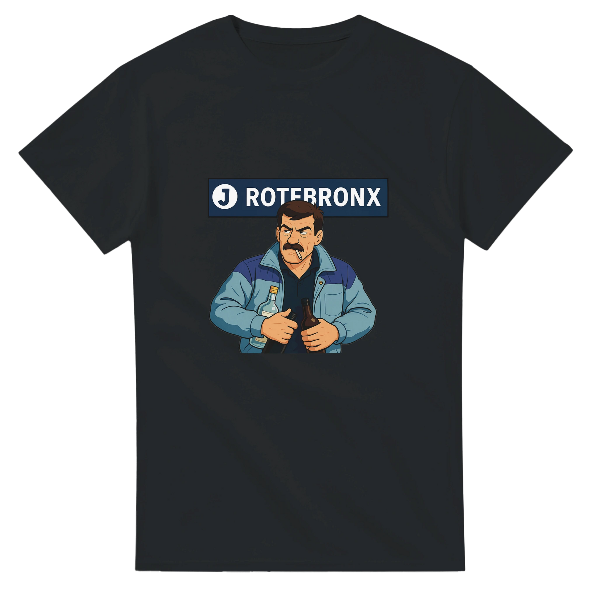 T-shirt, Christer pettersson, Rotebro, Rotebronx, svart