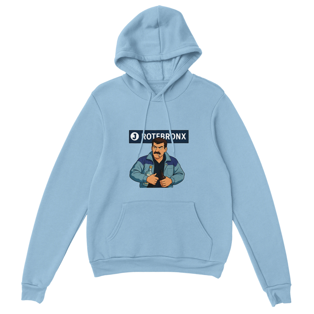 christer pettersson, rotebronx, hoodie, blå, rotebro, chrille p