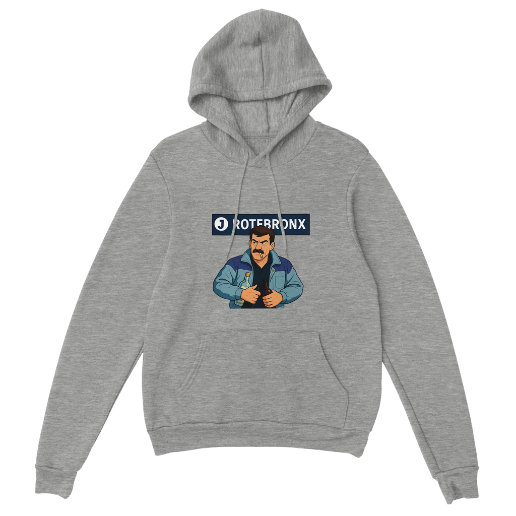 christer pettersson, rotebronx, hoodie, grå, rotebro, chrille p